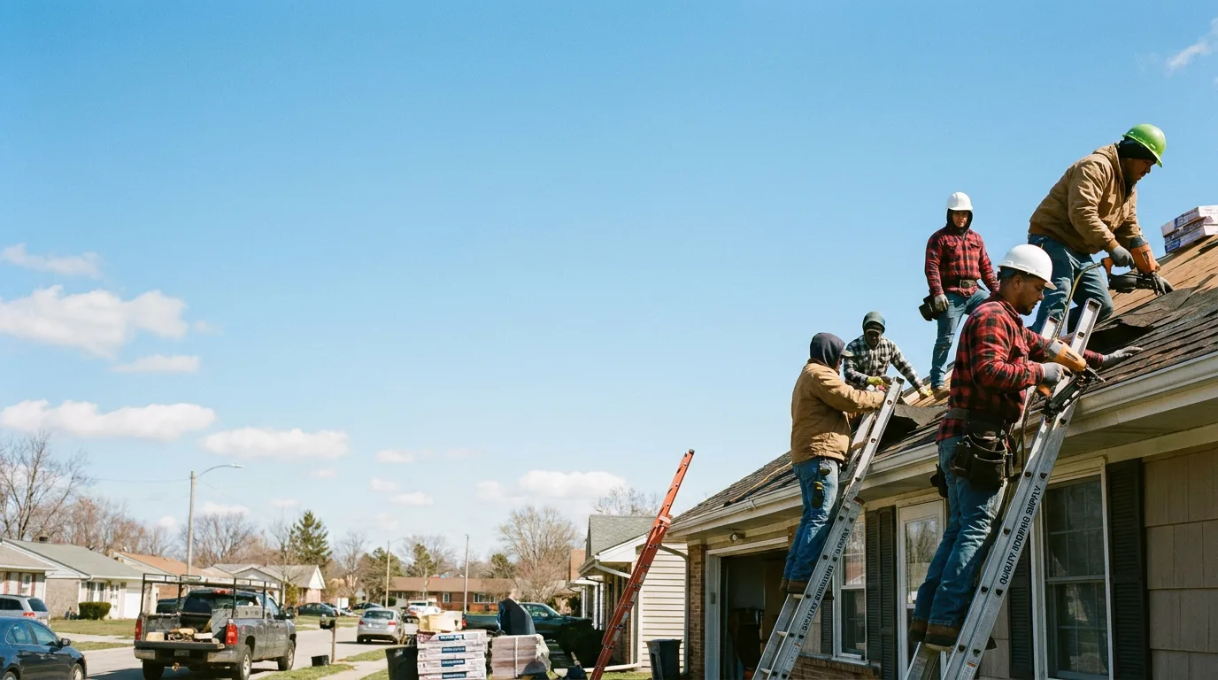Roofing in Green Camp, OH near me